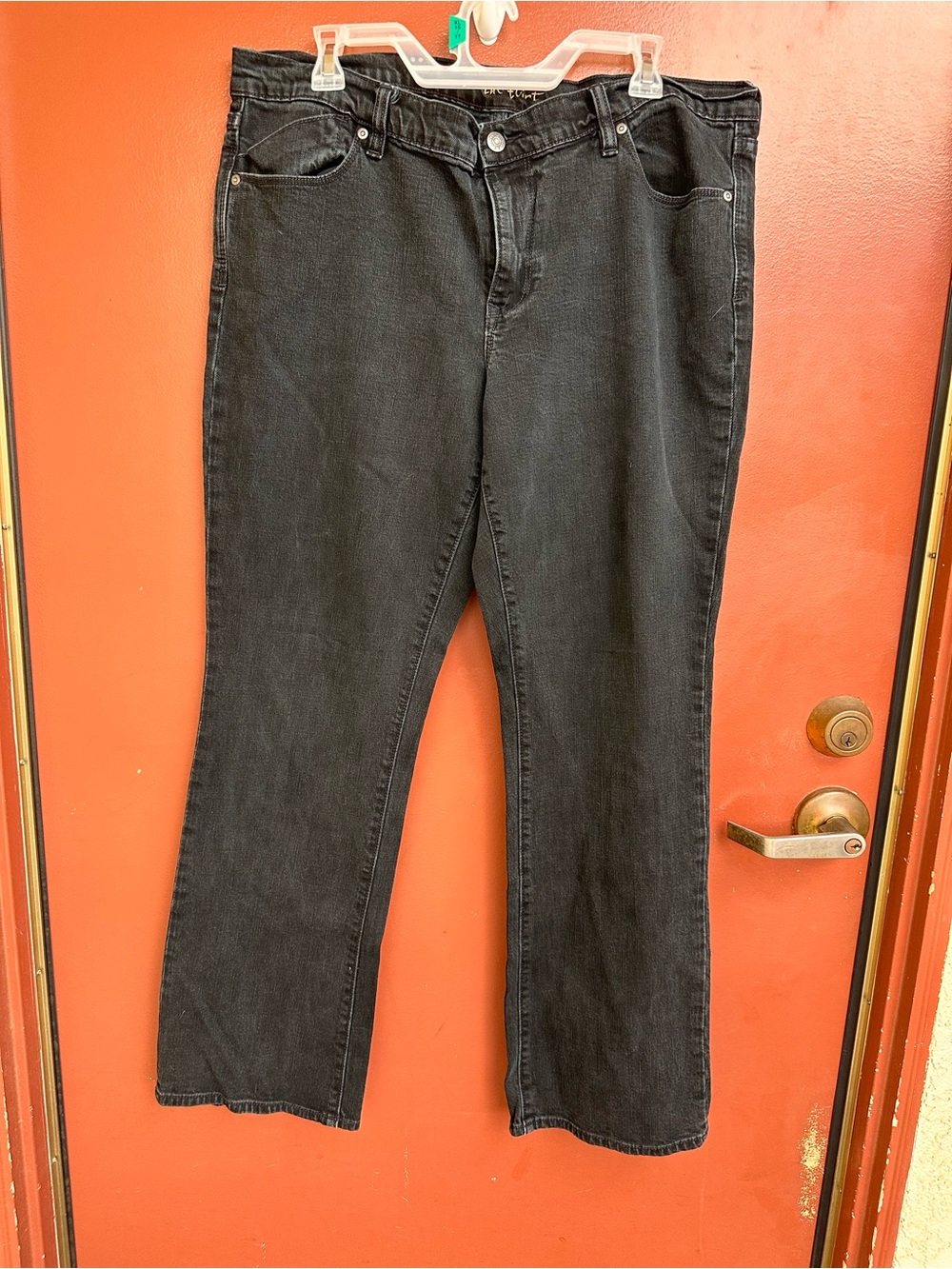 2007 The Flirt Low-rise Black Wash Stretch Bootcut Jeans